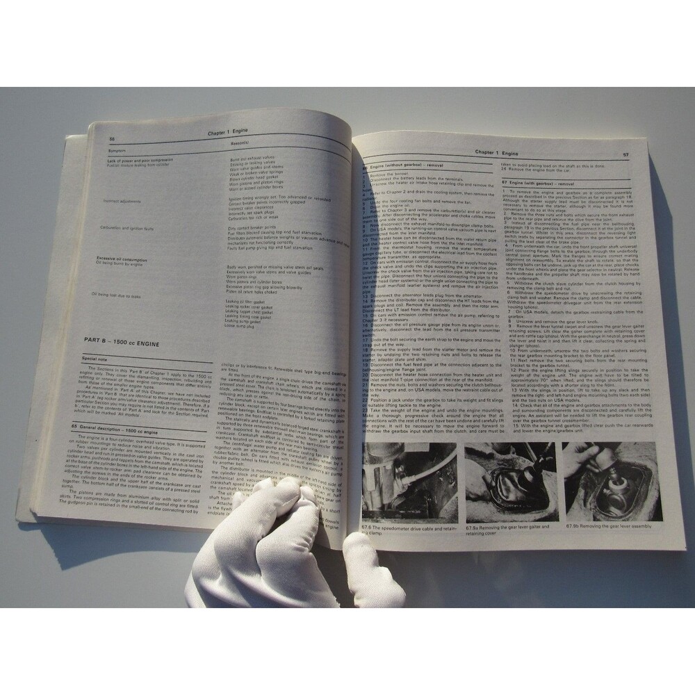 MG Midget Austin-Healey Sprite Owners Workshop Manual R.G. Haynes 1982 Haynes - Picture 9 of 11